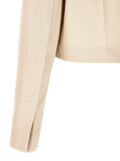 Tailored crop jacket Blazer and Suits
