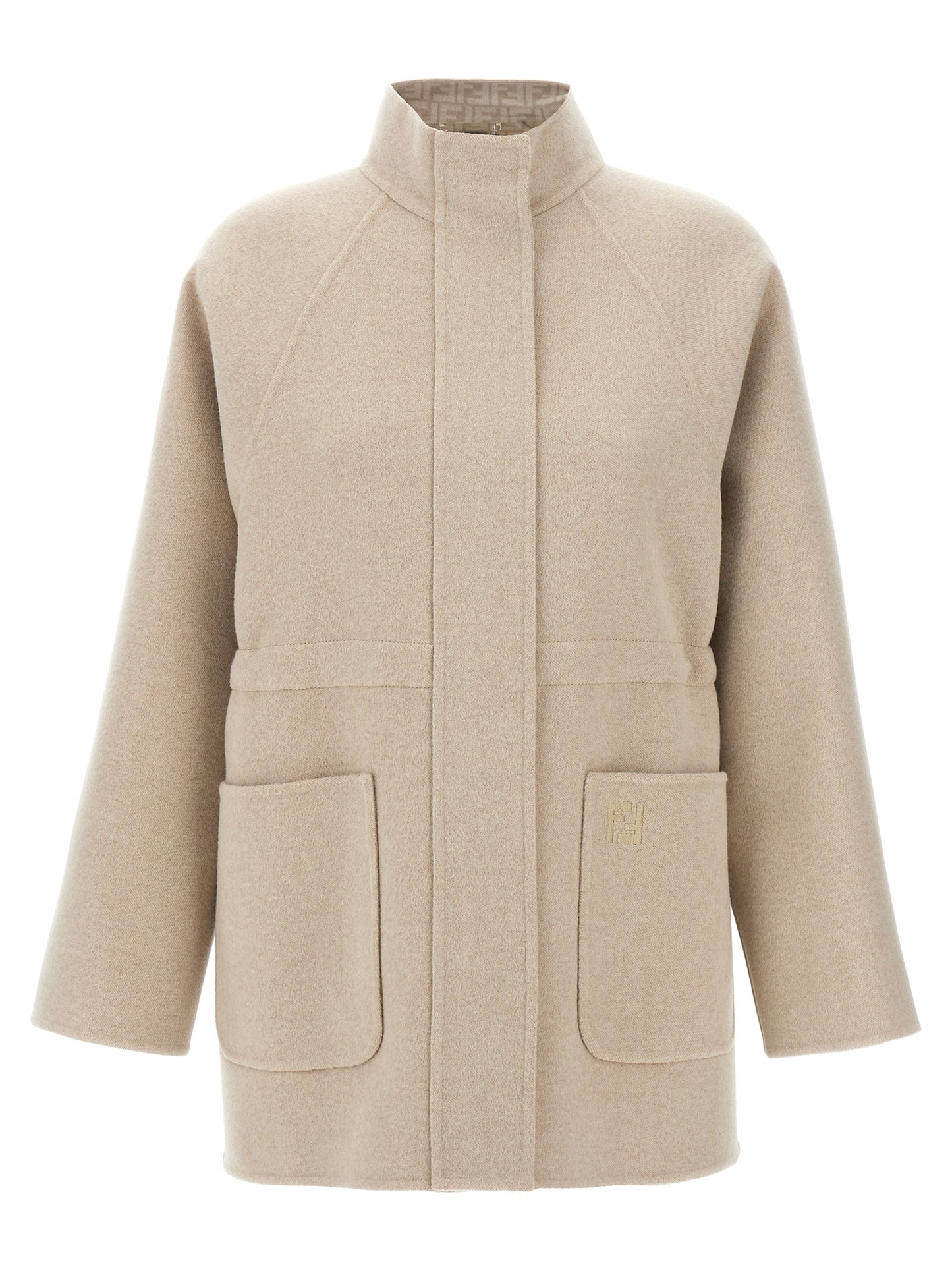 FF wool parka Down jacket, Parka, Casual jackets