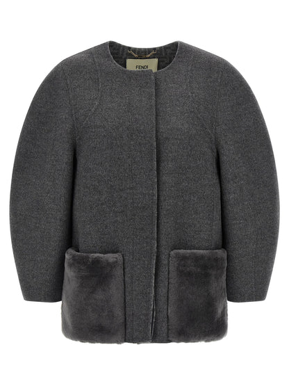 Blouson cocoon Down jacket, Parka, Casual jackets