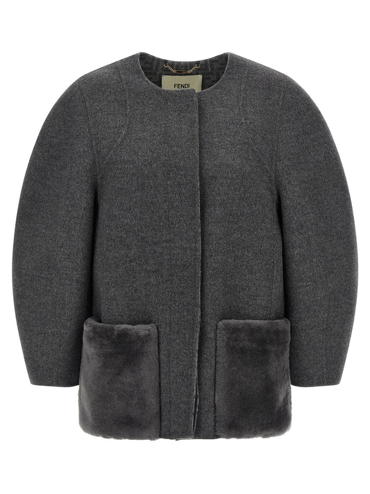 Blouson cocoon Down jacket, Parka, Casual jackets