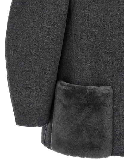 Blouson cocoon Down jacket, Parka, Casual jackets