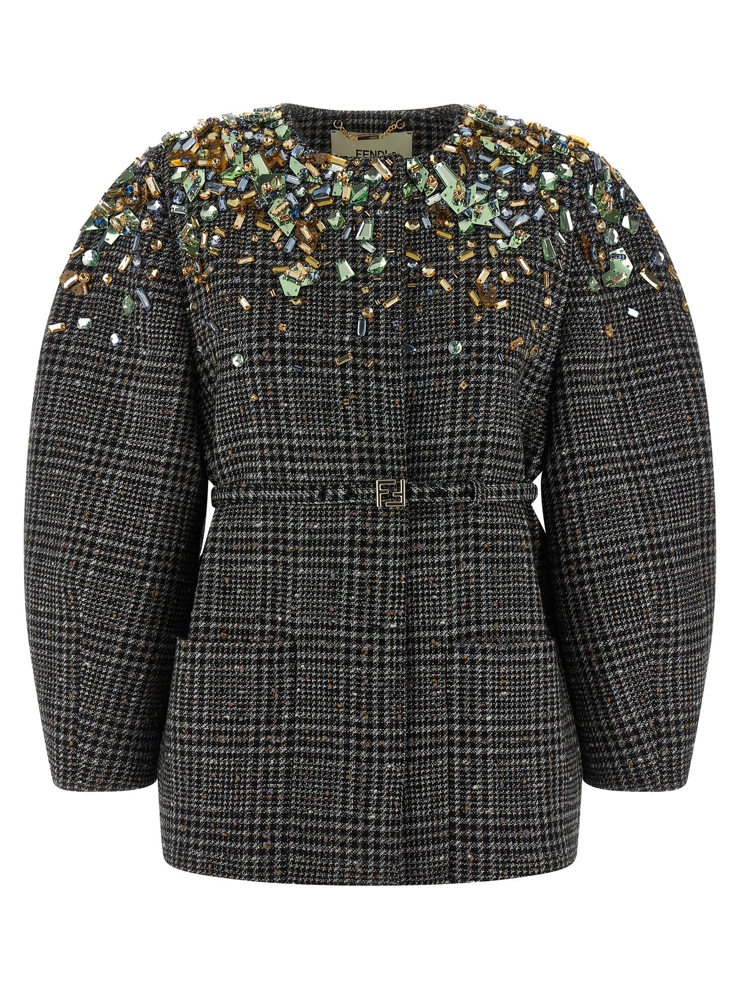 Tweed jacket Down jacket, Parka, Casual jackets