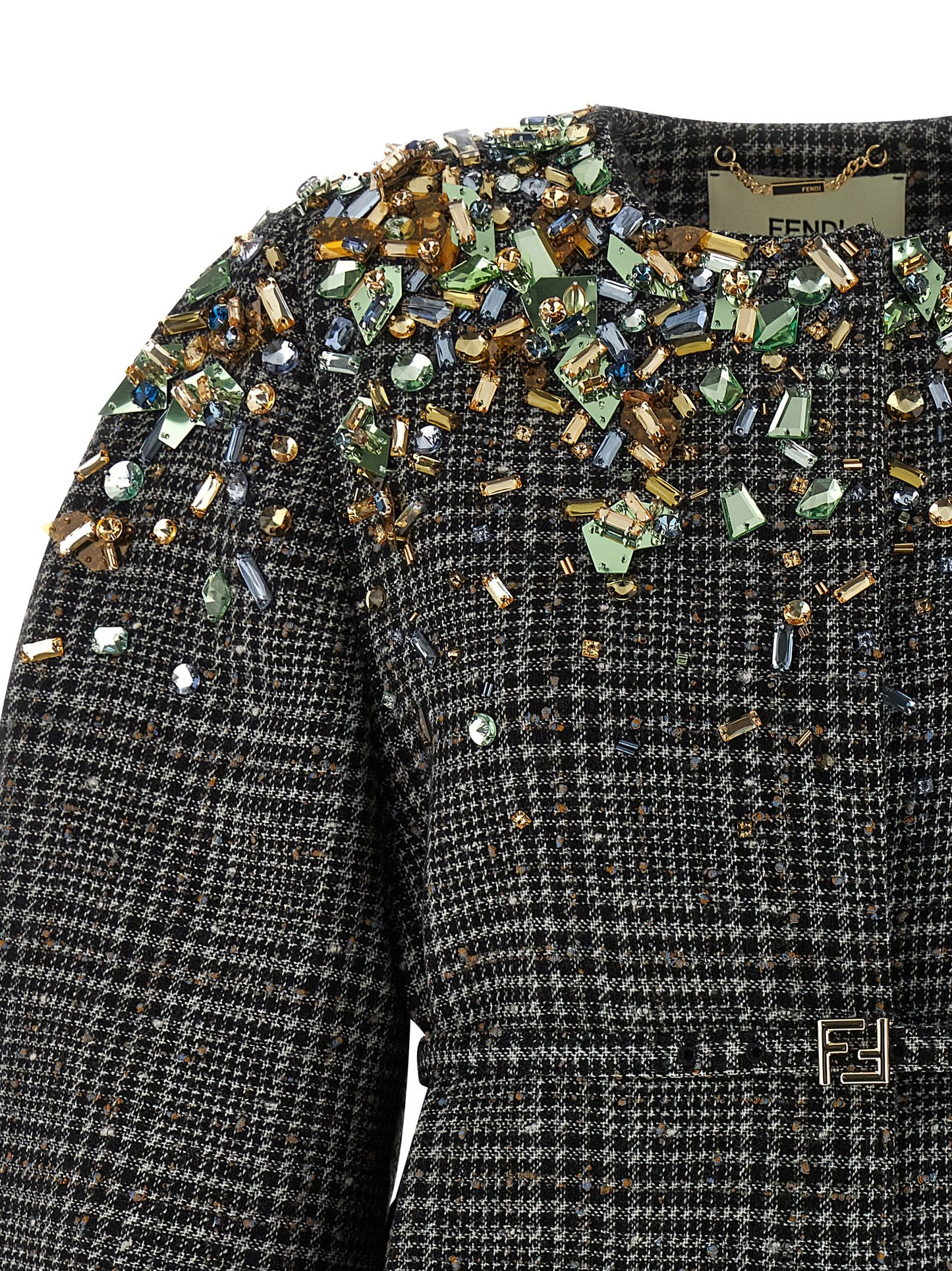 Tweed jacket Down jacket, Parka, Casual jackets