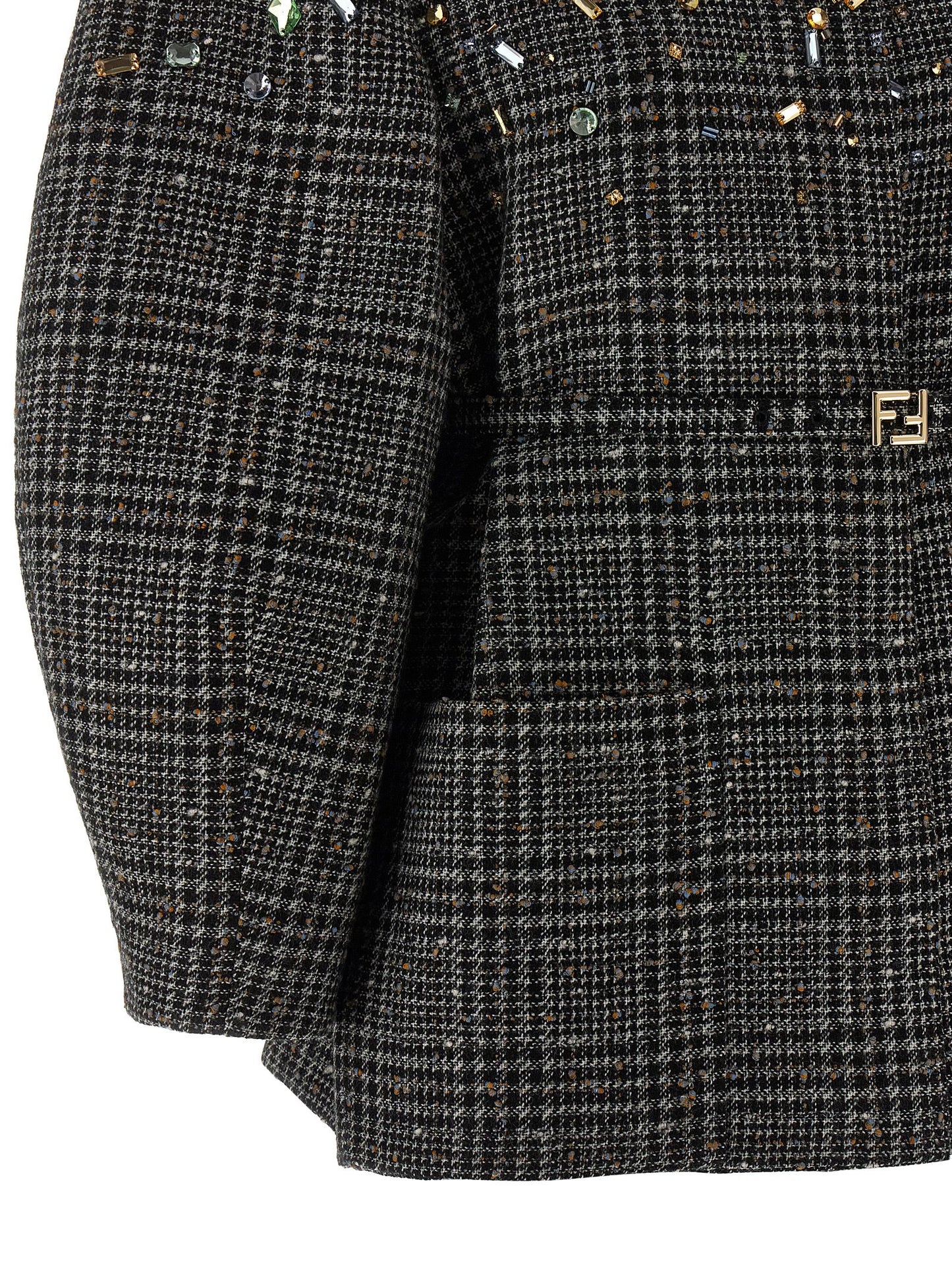 Tweed jacket Down jacket, Parka, Casual jackets