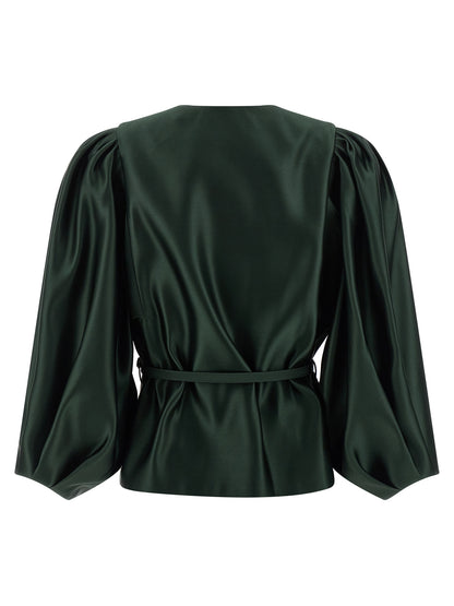 Silk duchesse blazer Blazer, suits