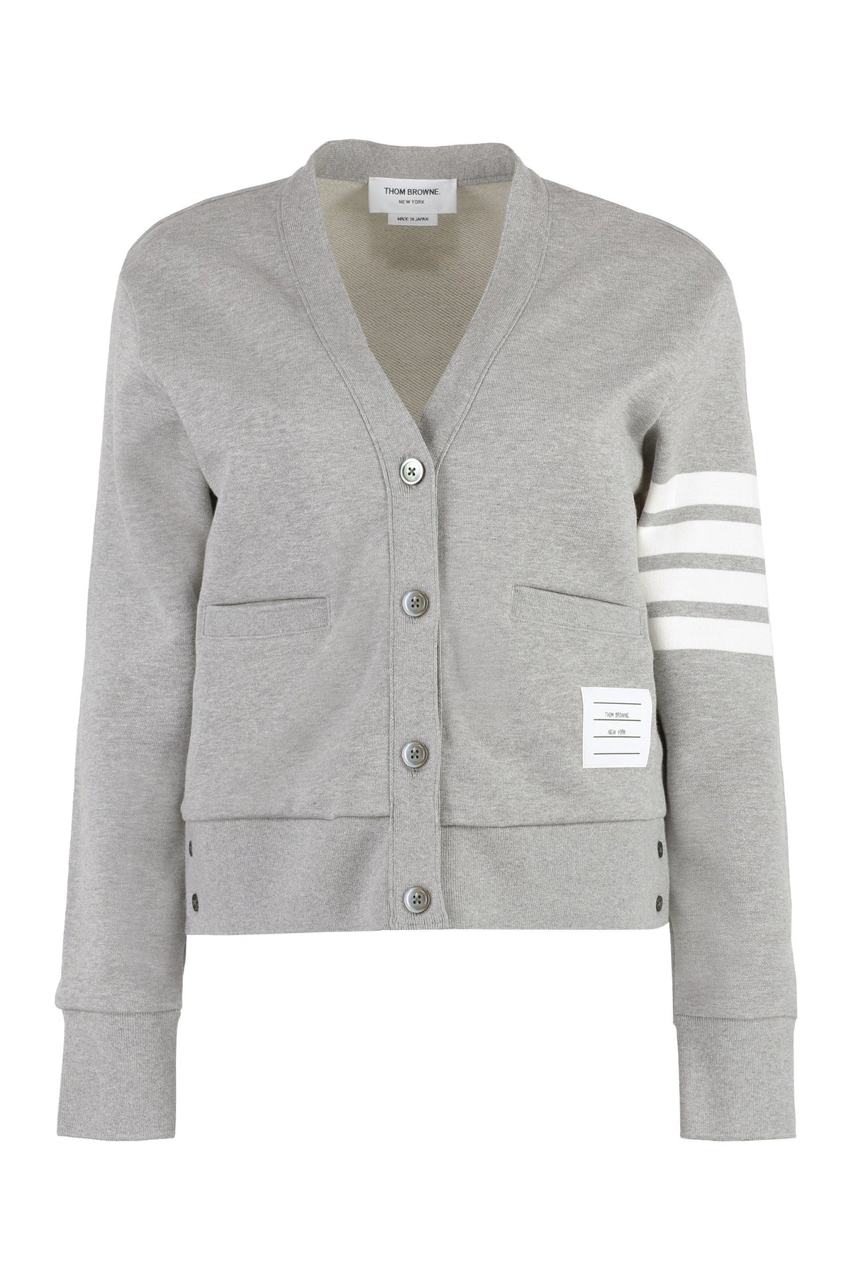 Thom Browne Logo detail cotton cardiga