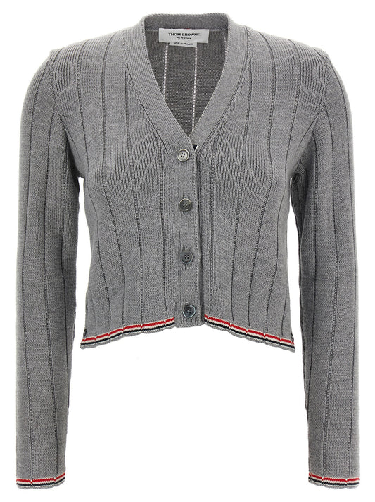 'RWB' jacquard cardigan Sweater, cardigans