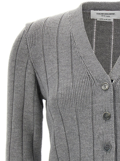 'RWB' jacquard cardigan Sweater, cardigans