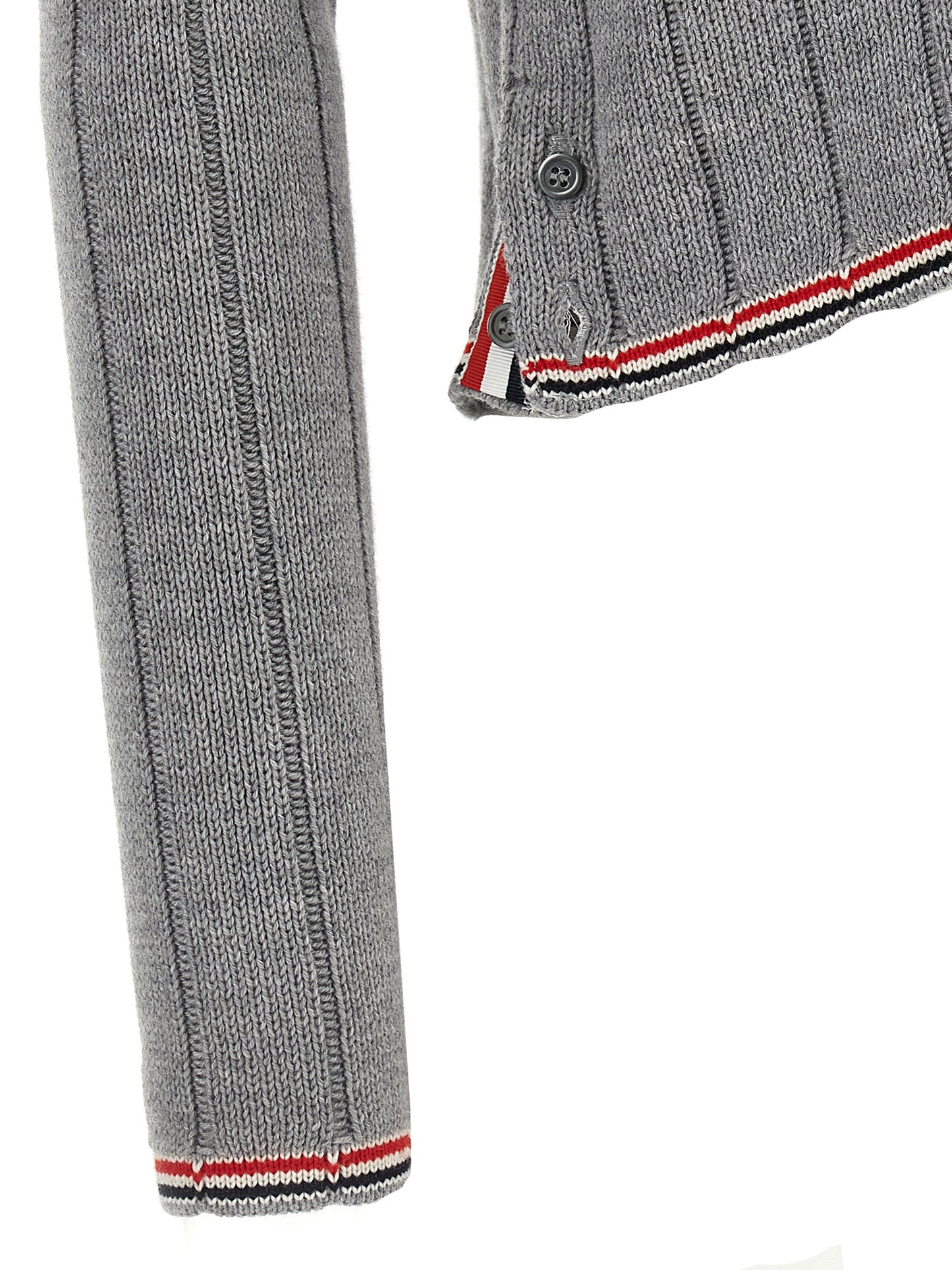'RWB' jacquard cardigan Sweater, cardigans