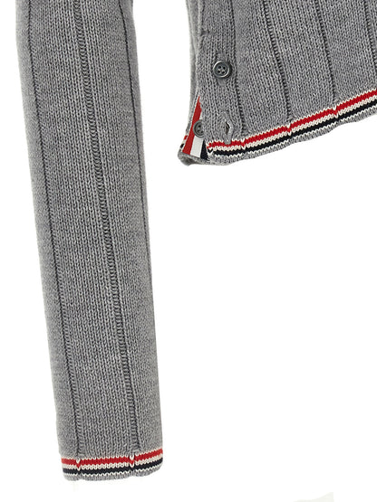 'RWB' jacquard cardigan Sweater, cardigans