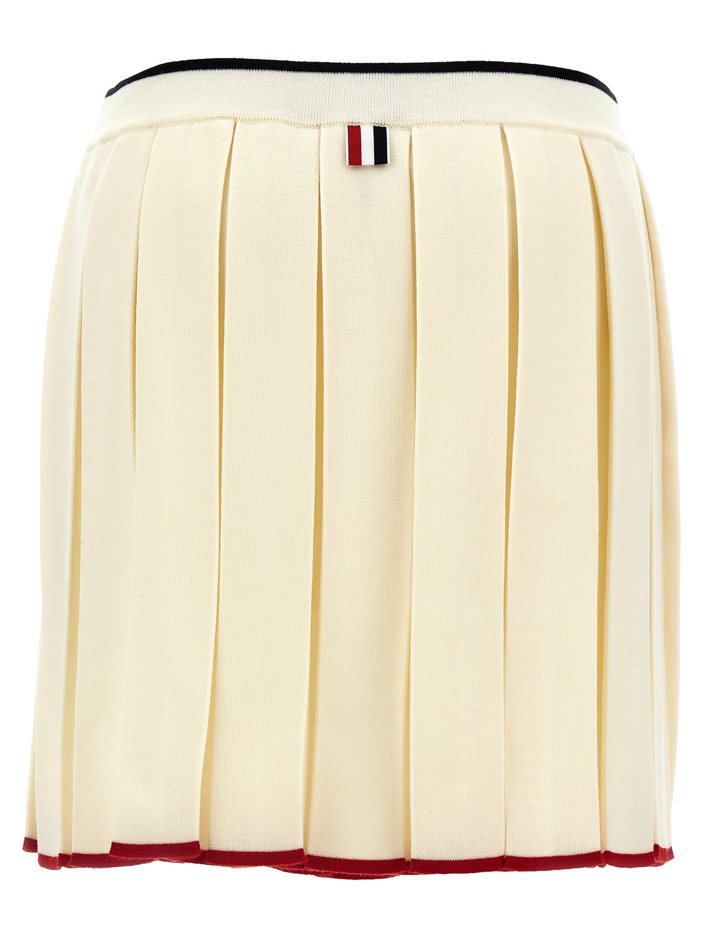Knitted pleated skirt Skirts