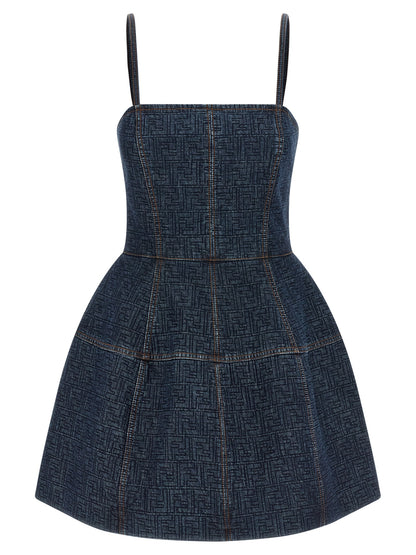 'FF' denim dress  Dresses