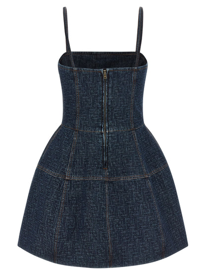 'FF' denim dress  Dresses