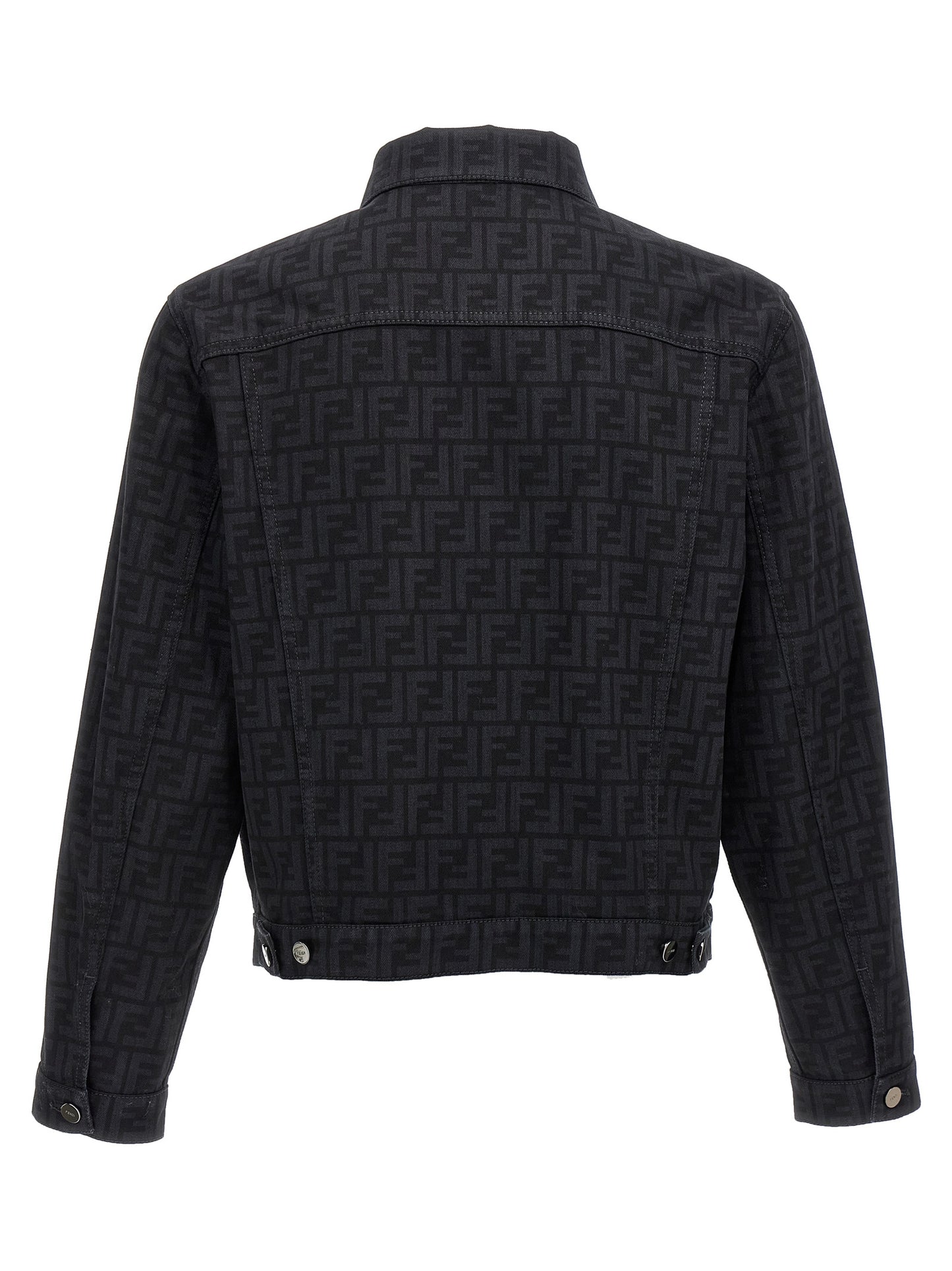 'FF' denim jacket Down jacket, Parka, Casual jackets