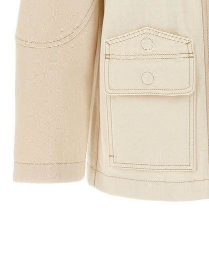 Denim parka Down jacket, Parka, Casual jackets