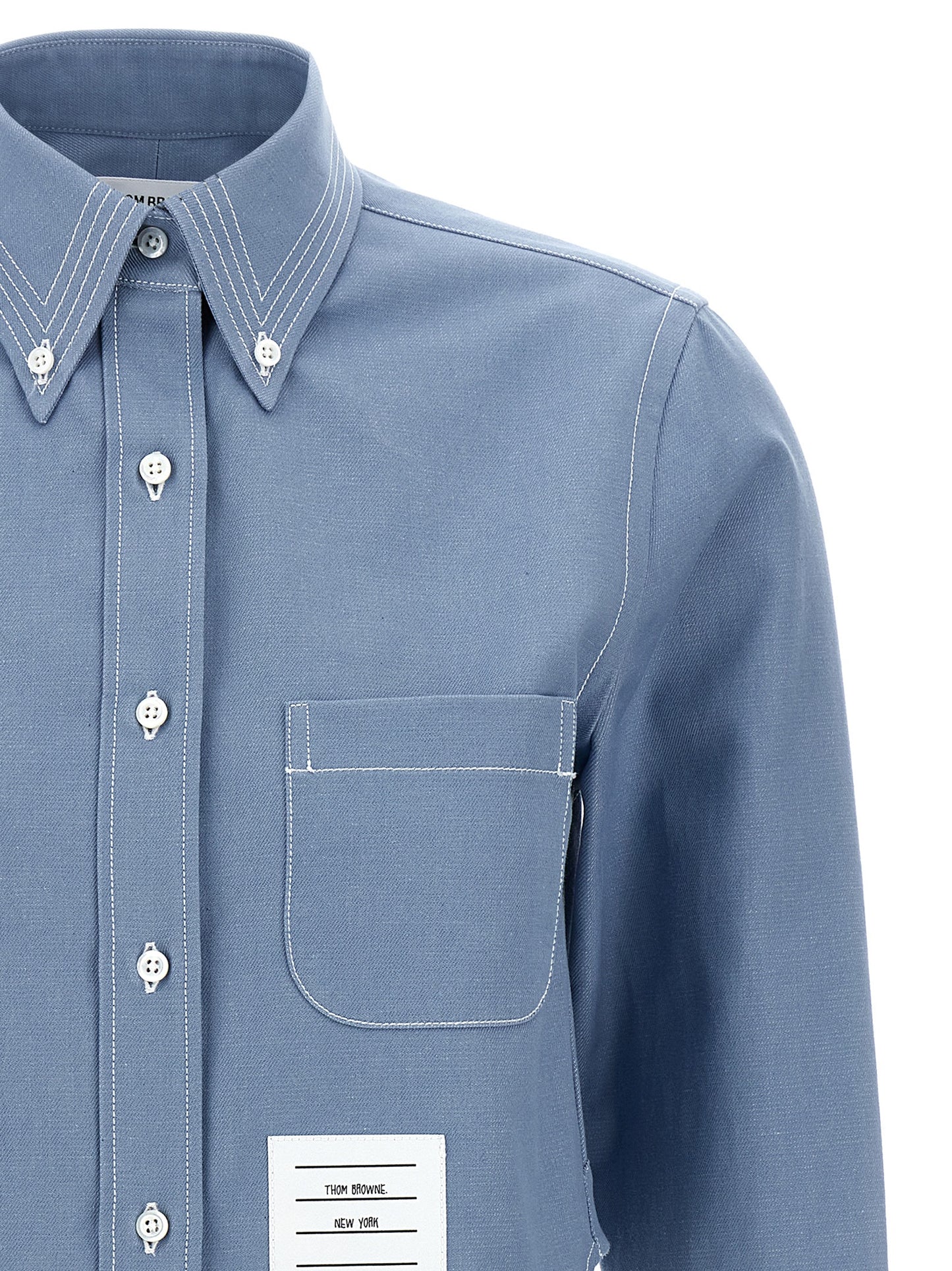 Denim Shirt Shirt, blouse