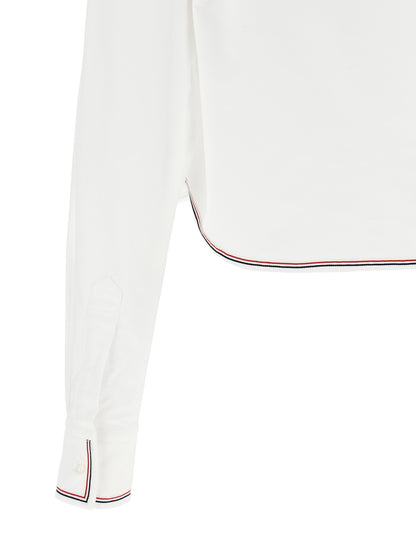 'RWB' crop tape shirt Shirt, blouse