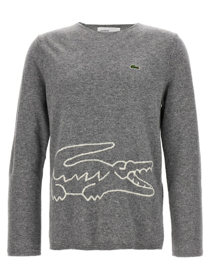 Comme Des Garcons shirt x Lacoste sweater Sweater, cardigans