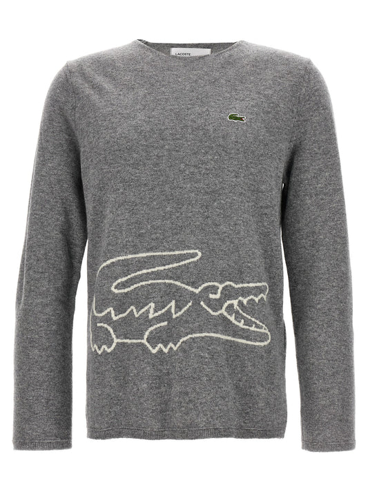 Comme Des Garcons shirt x Lacoste sweater Sweater, cardigans