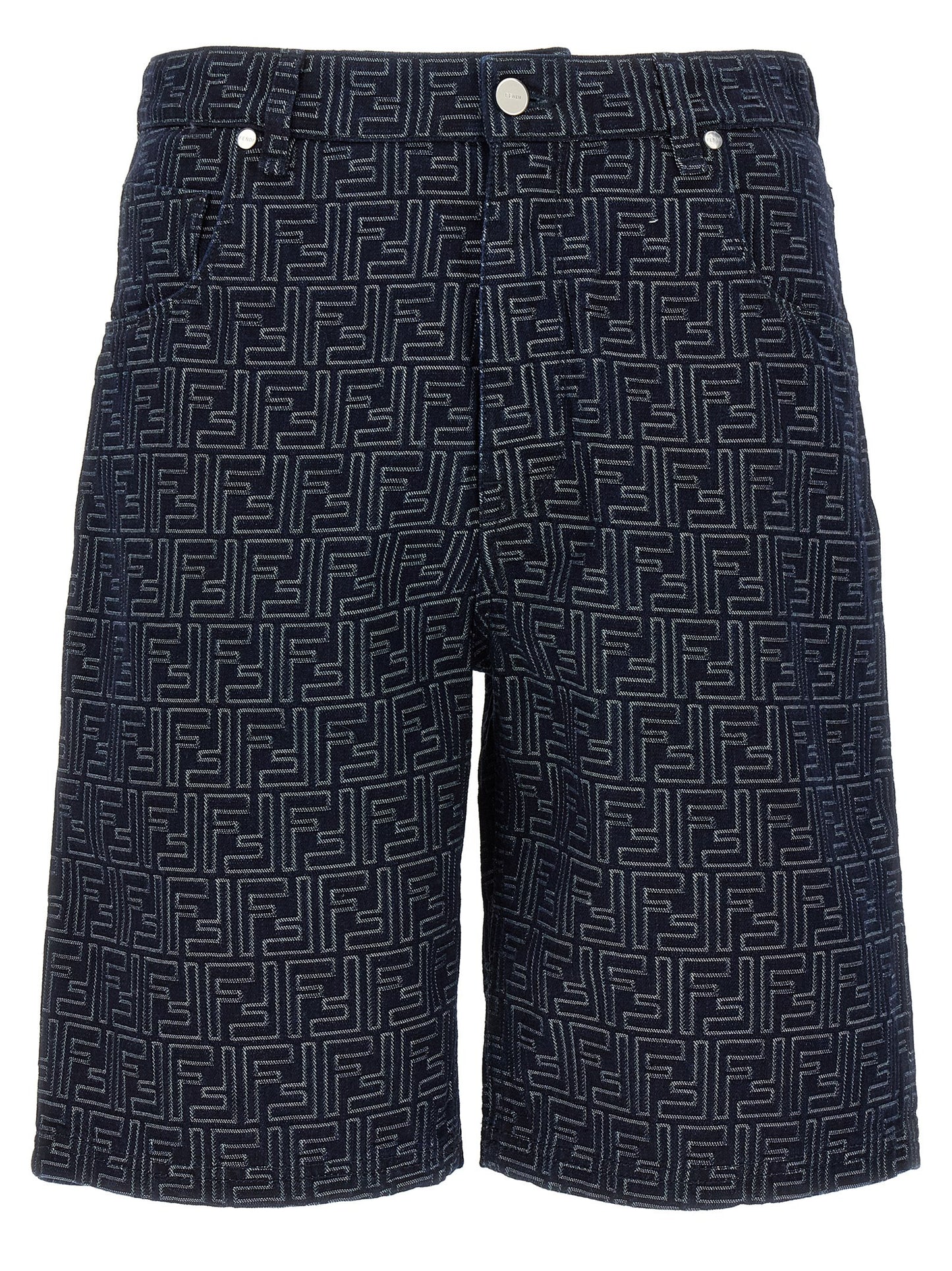 Bermuda jeans Jacquard FF Bermuda, short