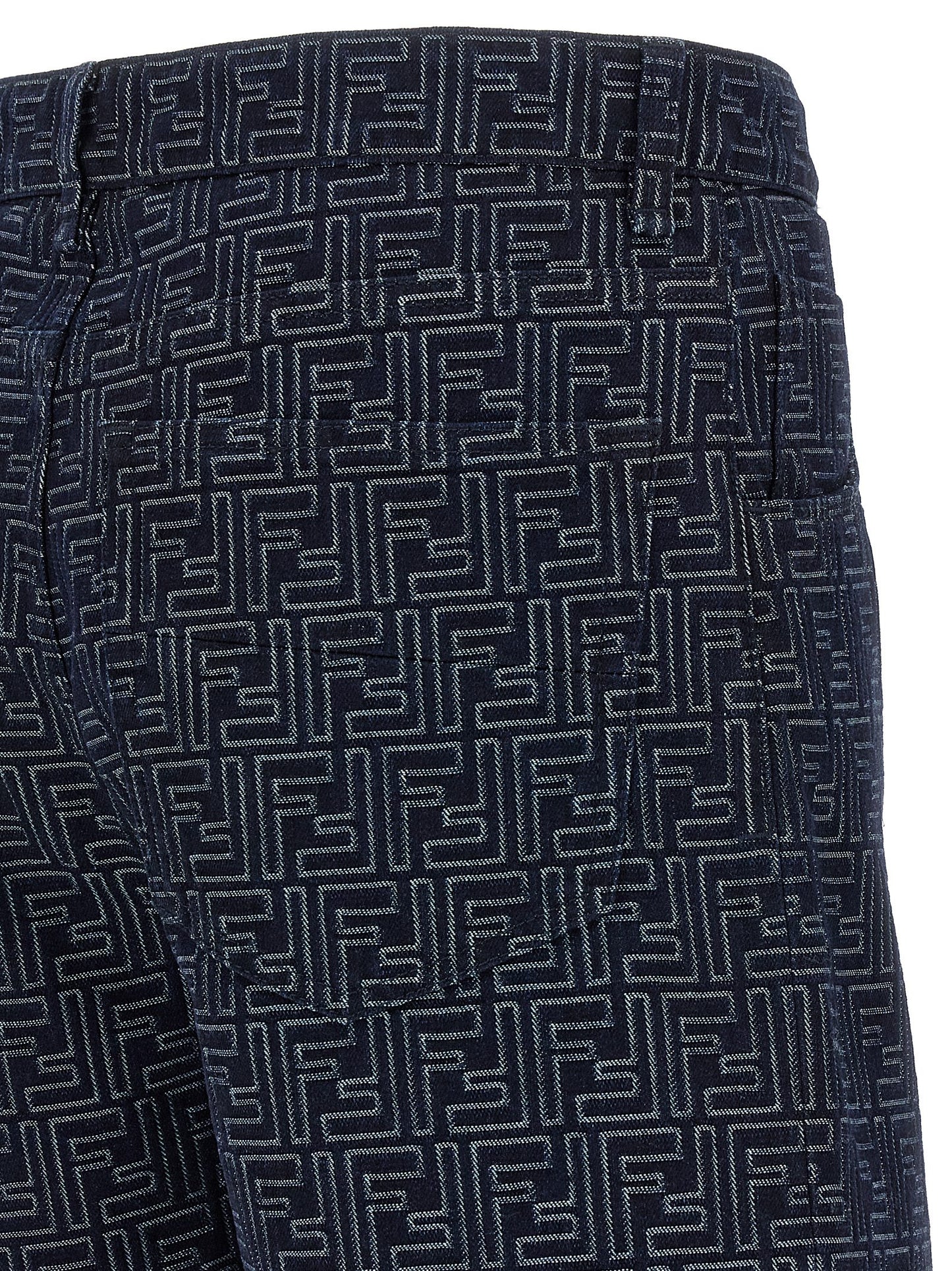 Bermuda jeans Jacquard FF Bermuda, short