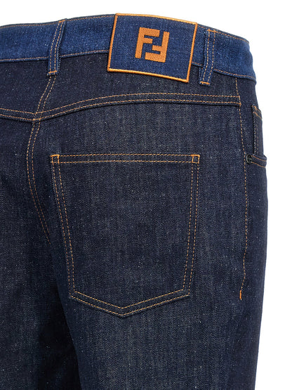 Two-tone jeans Jeans