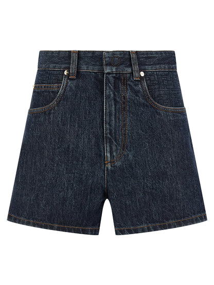 'FF padded' shorts Bermuda, short