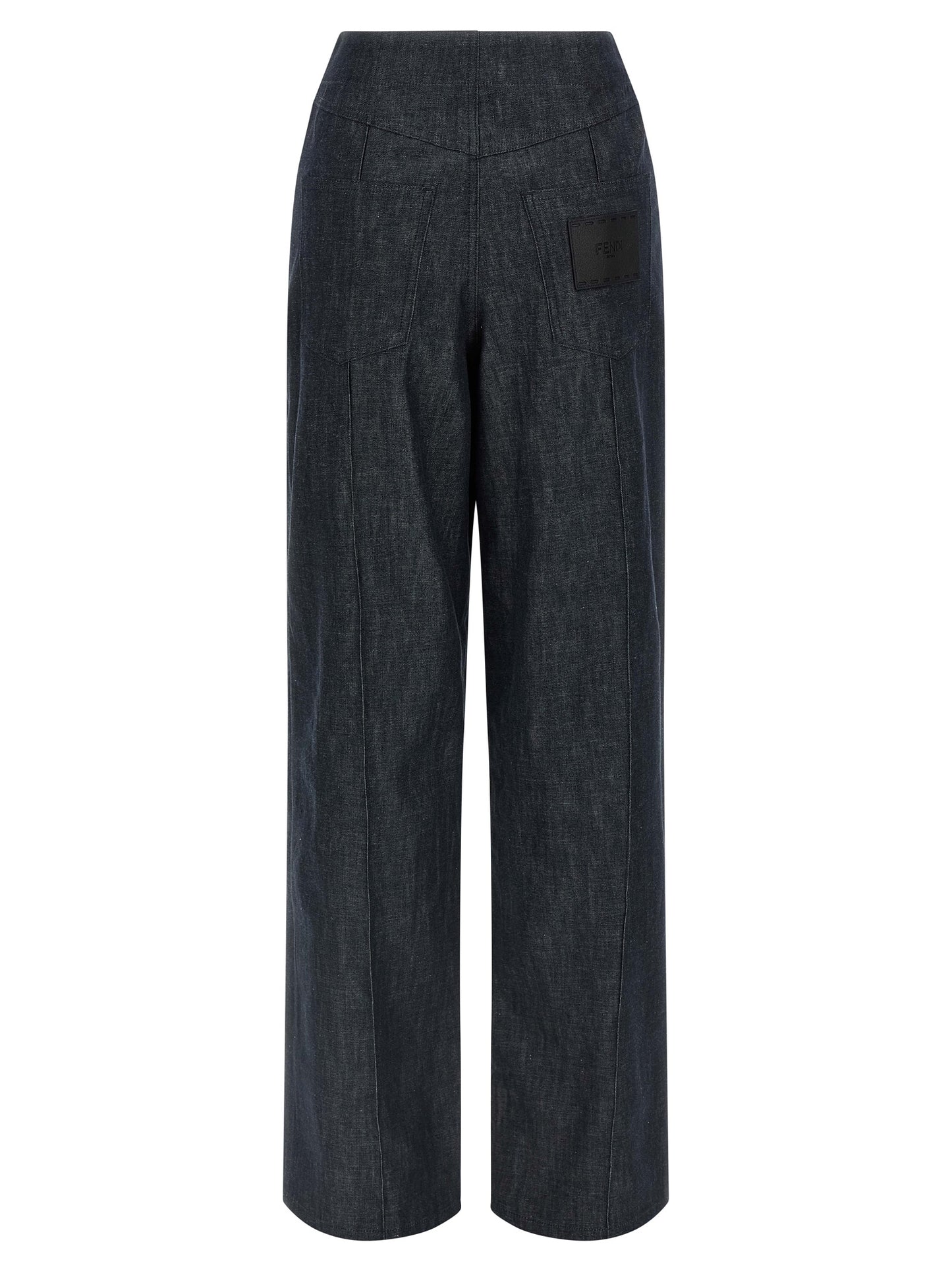 'Fendi Roma' patch jeans Jeans