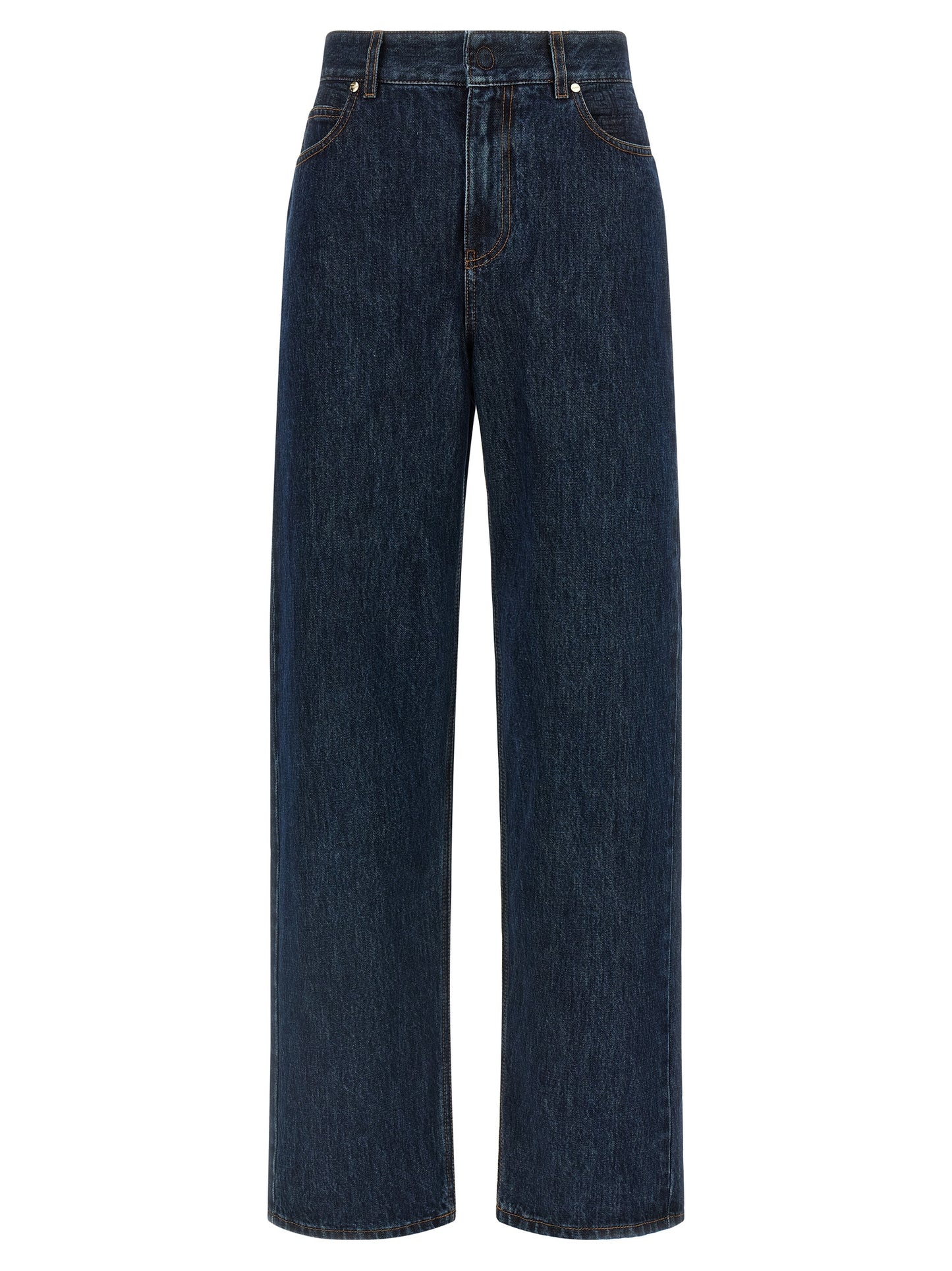 'FF' padded jeans Jeans