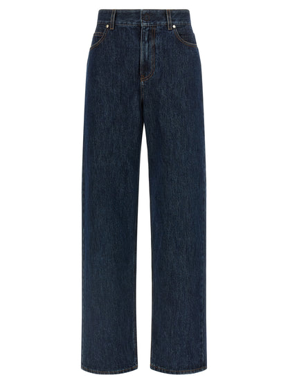 'FF' padded jeans Jeans