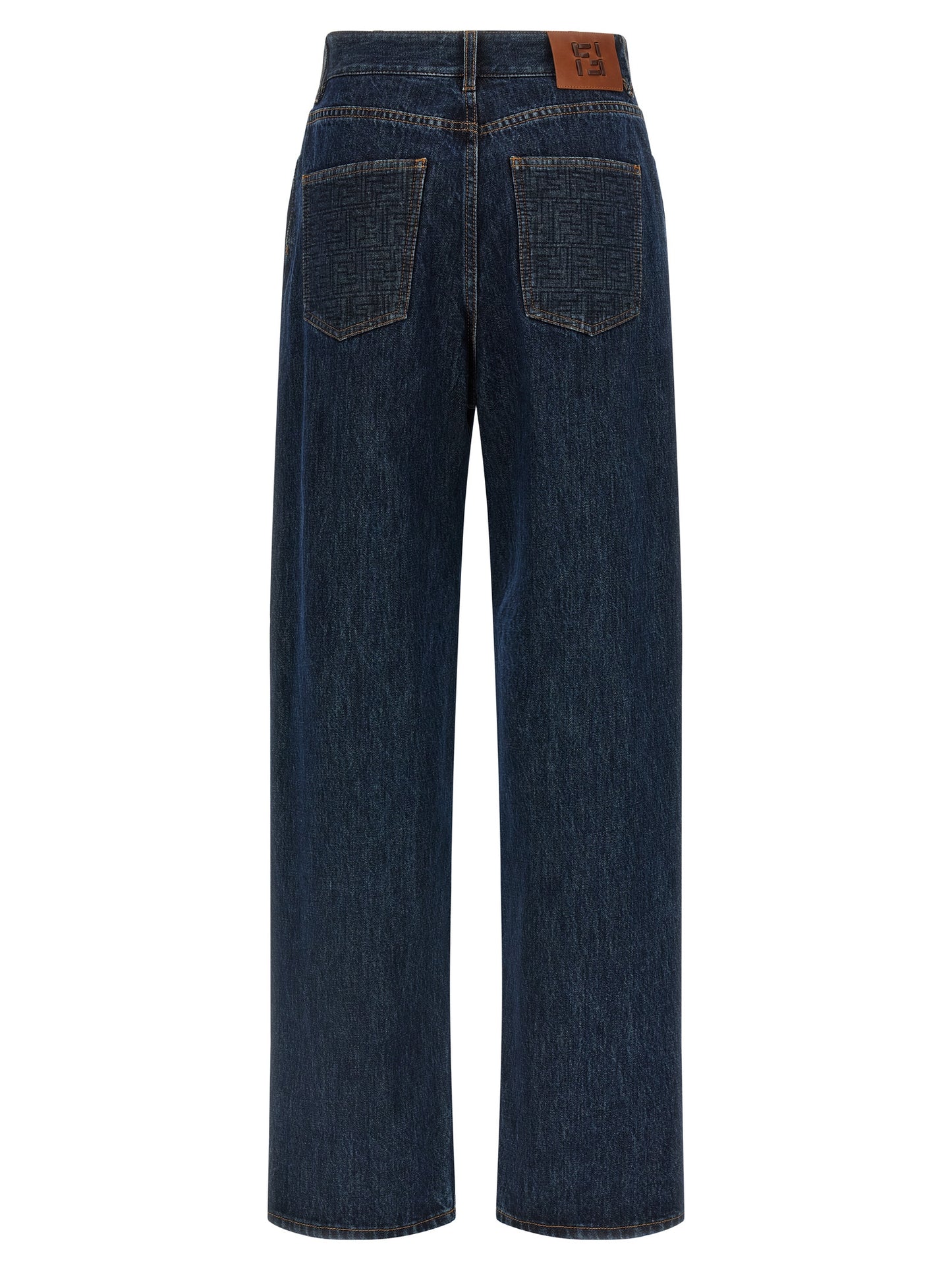 'FF' padded jeans Jeans