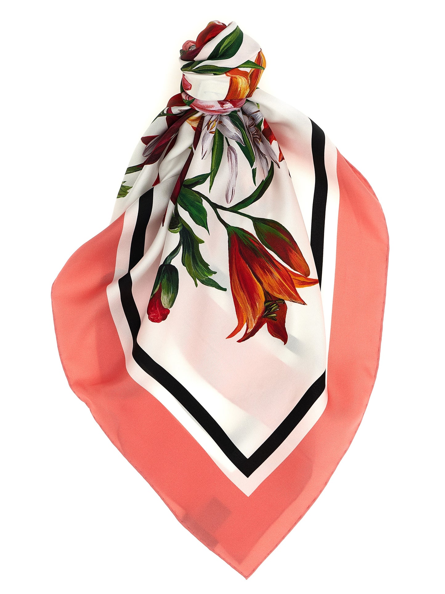 Floral print scarf Scarves, foulards