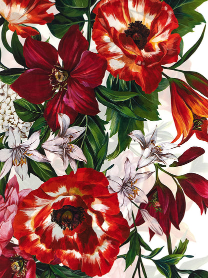 Floral print scarf Scarves, foulards