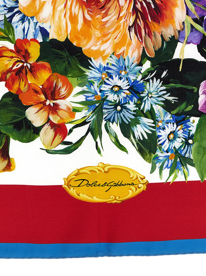 Floral print scarf Scarves, foulards