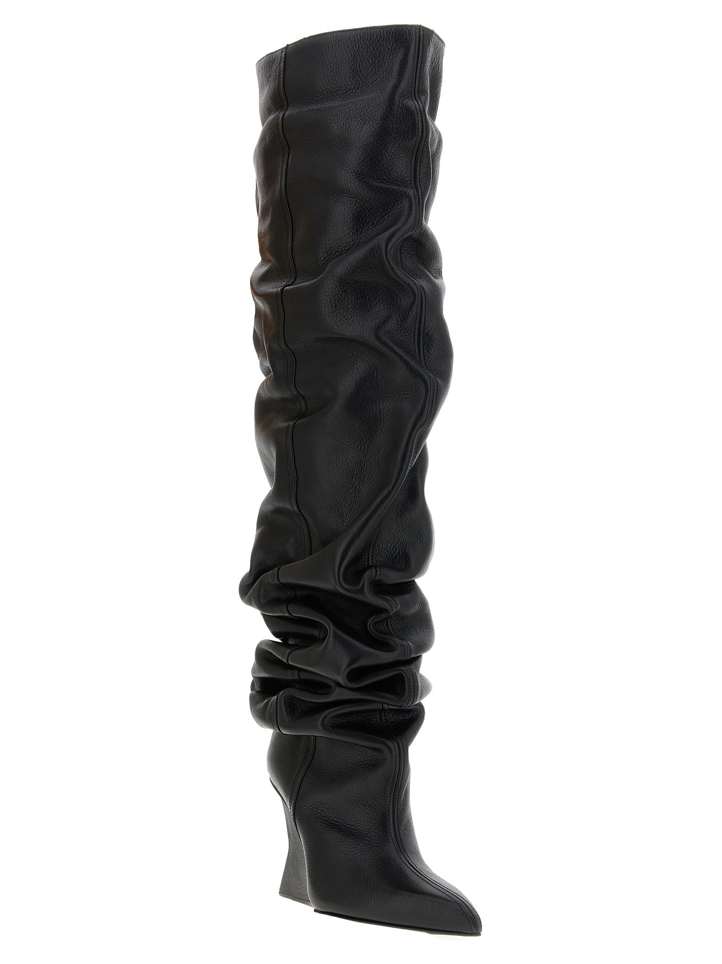 Cuissardes leather Boots, ankle boots