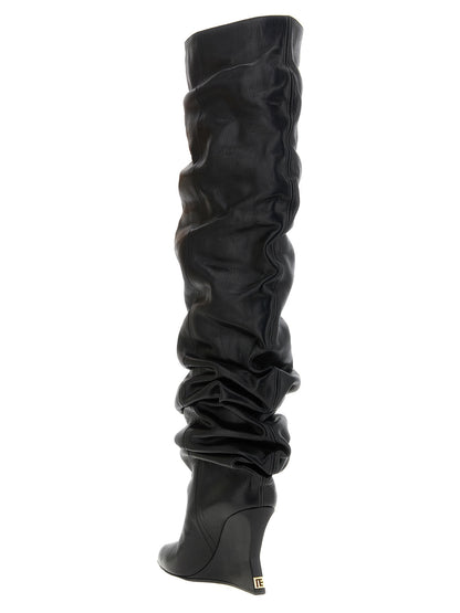 Cuissardes leather Boots, ankle boots