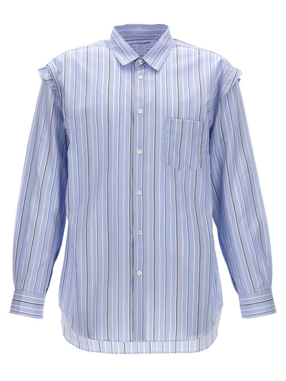 Unfinished striped shirt Shirt, blouse