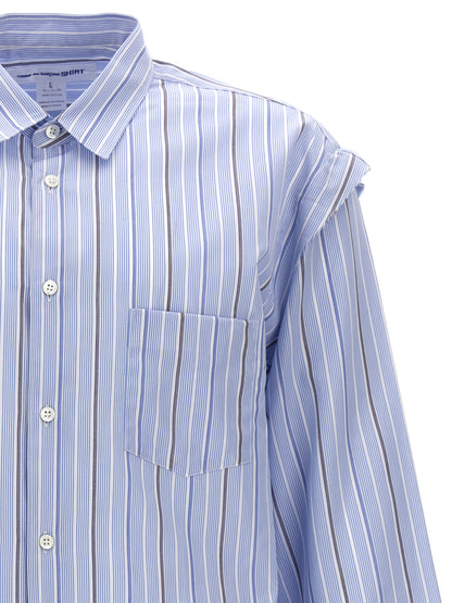Unfinished striped shirt Shirt, blouse