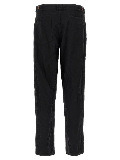 Crinkled pants Pants