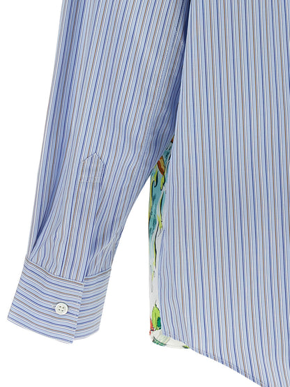 Patterned inserts shirt Shirt, blouse