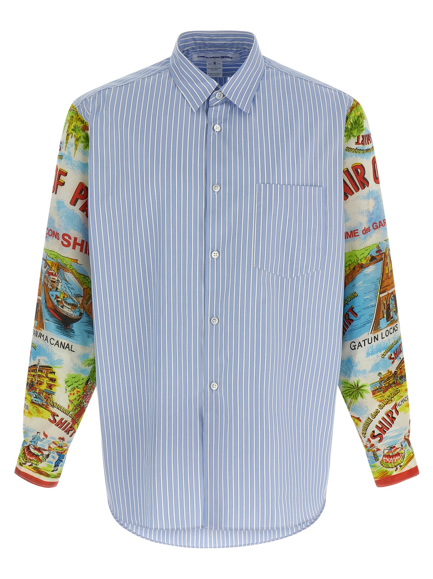 Patterned sleeve shirt Shirt, blouse