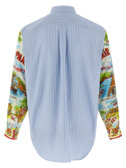 Patterned sleeve shirt Shirt, blouse