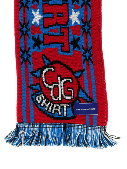 Intarsia scarf Scarves, foulards