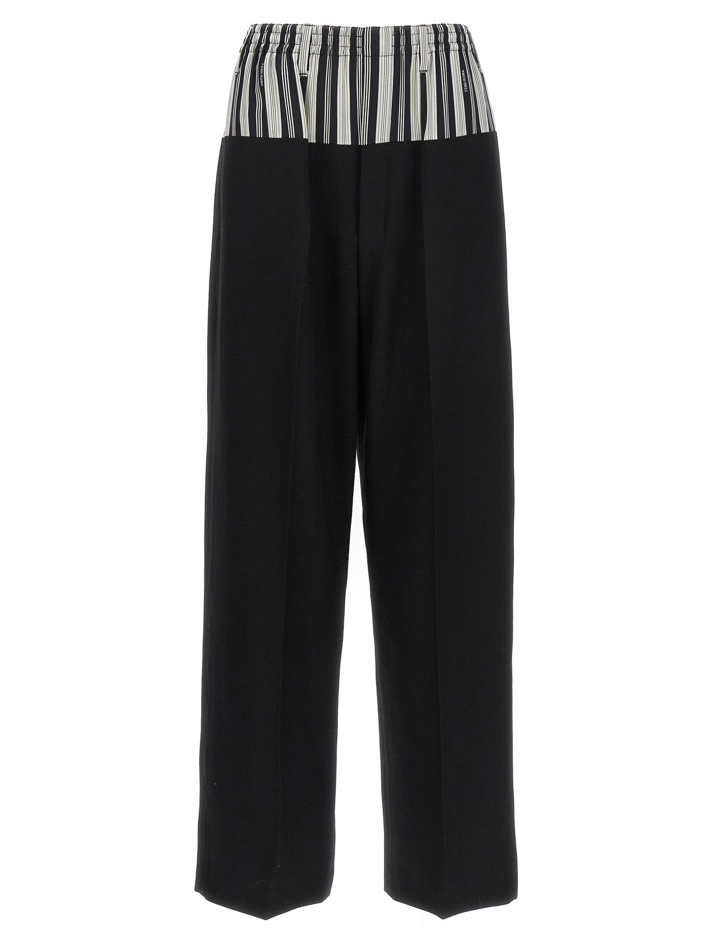 Basque trompe l'oeil pants Pants