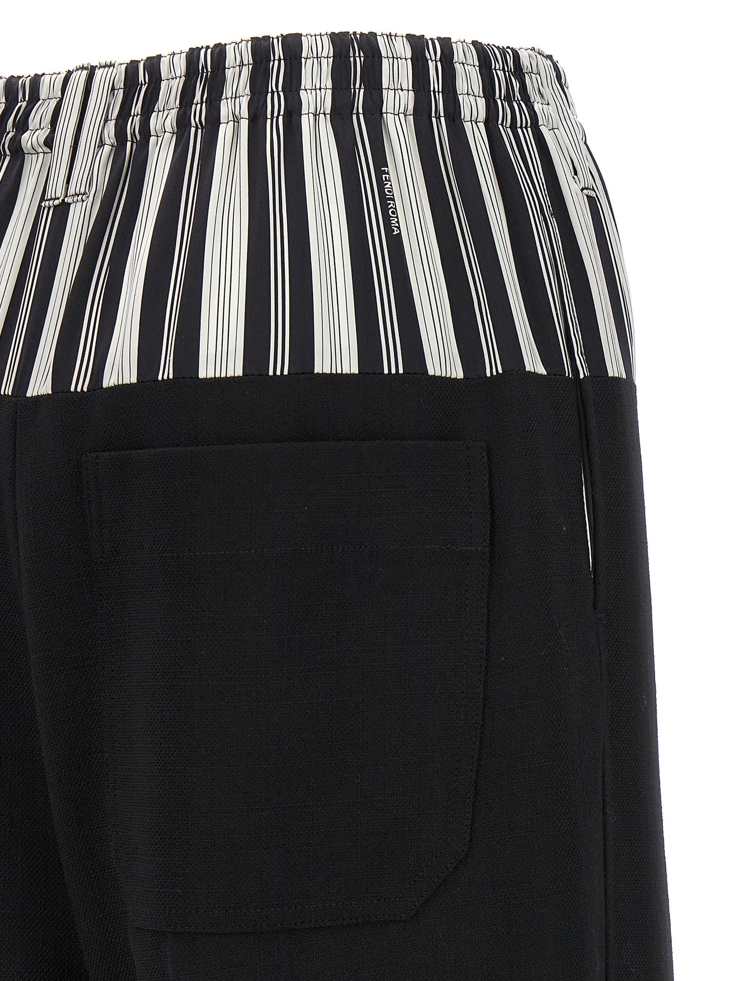 Basque trompe l'oeil pants Pants