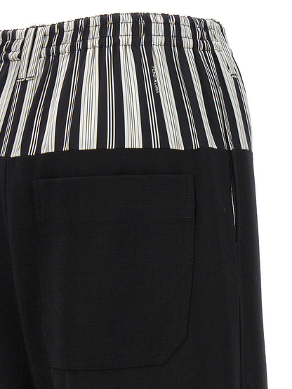 Basque trompe l'oeil pants Pants