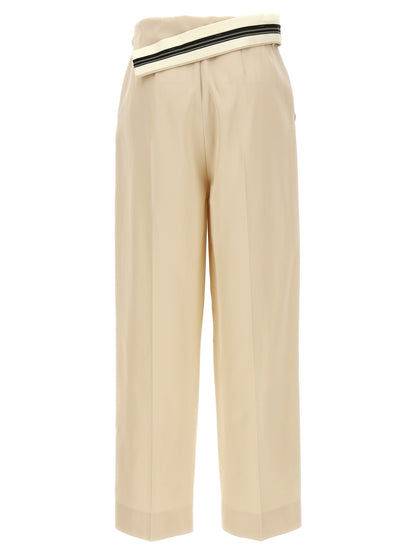 'Fendi Roma' gabardine trousers Pants
