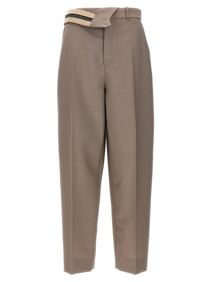Carrot fit pants Pants
