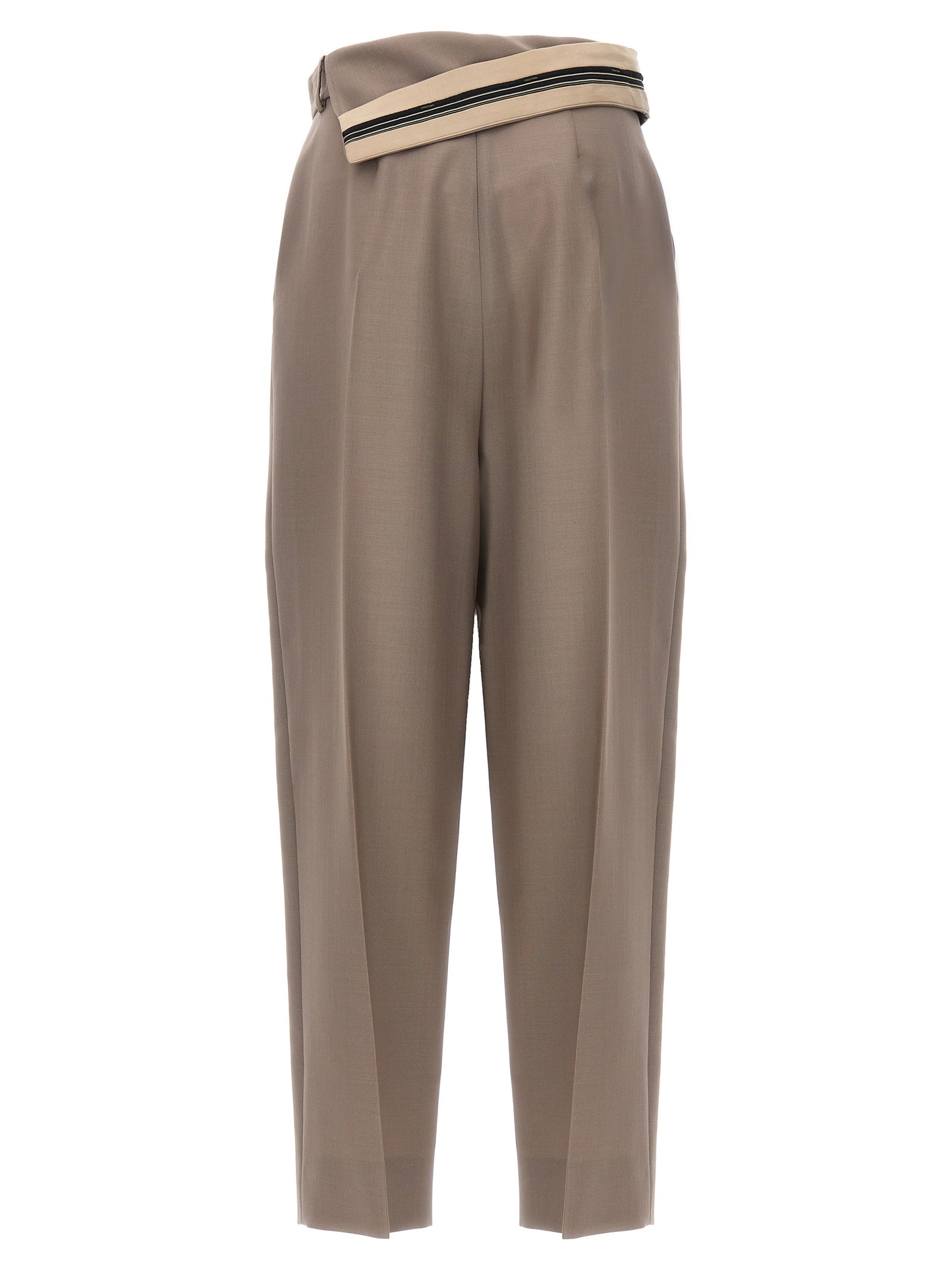 Carrot fit pants Pants