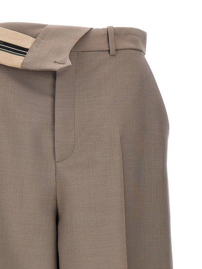 Carrot fit pants Pants